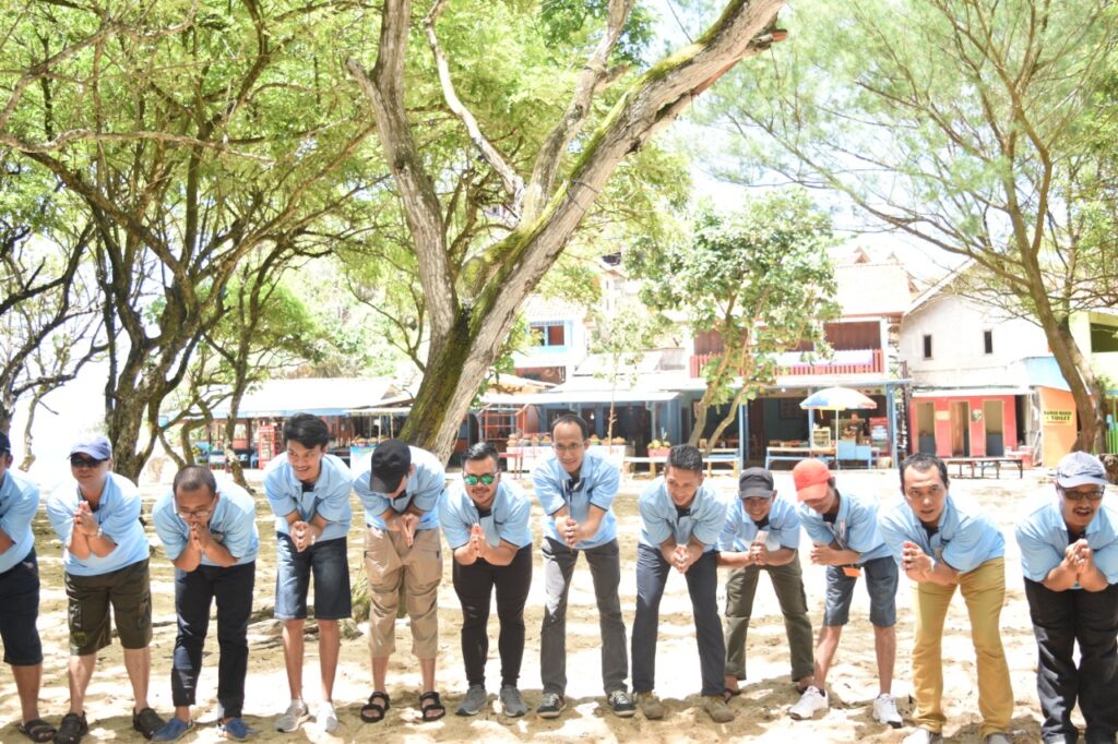 team building pantai jogja